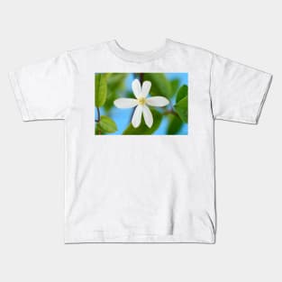 Clematis terniflora var. mandshurica	Manchurian clematis Kids T-Shirt